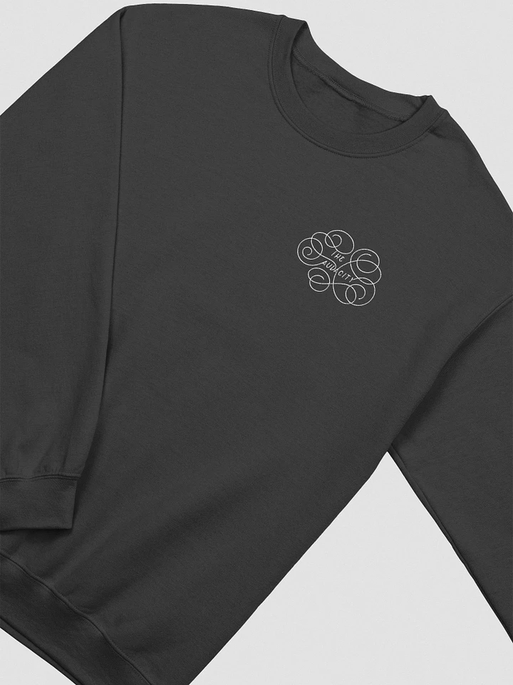 The Audacity Embroidered Sweater (Pocket Side) product image (1)