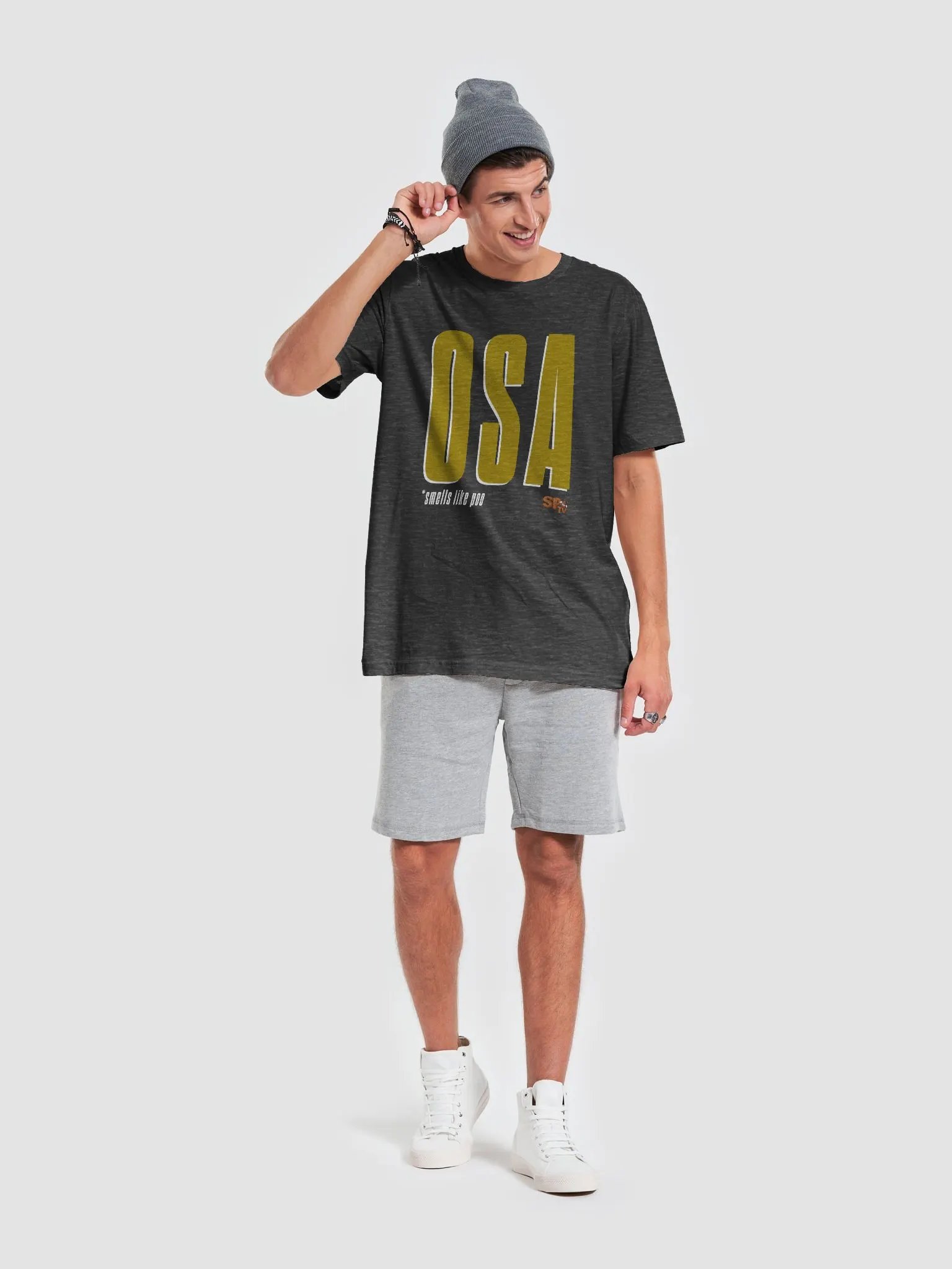 OSA Agent Bella+Canvas Supersoft T-Shirt (Dark Heather) product image (6)