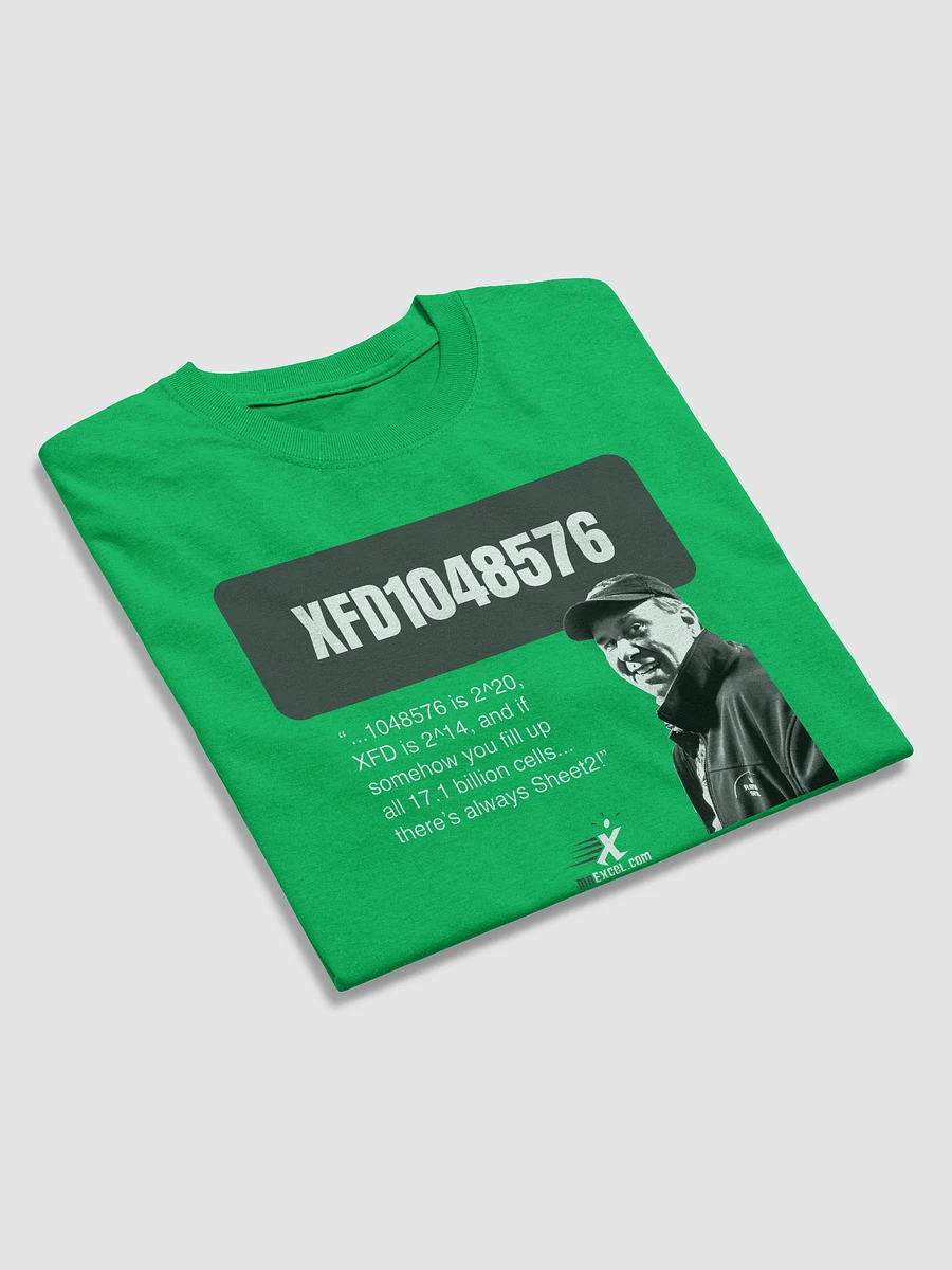 Excel XFD1048576 - Green T-Shirt product image (3)