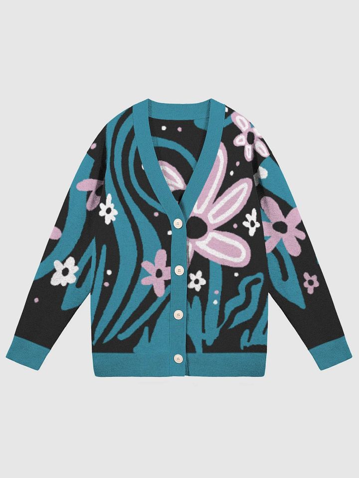 Night Wildflower Knitted Cardigan product image (4)