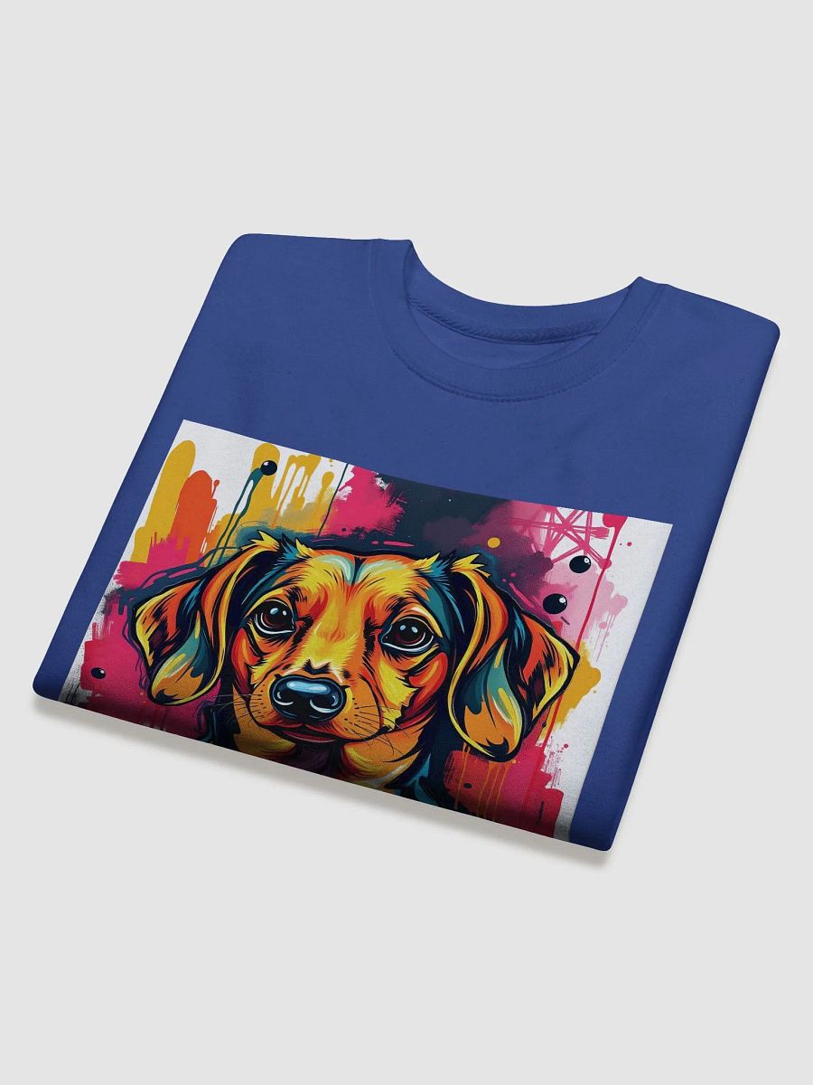 Vibrant Dachshund Portrait Premium Sweatshirt product image (4)