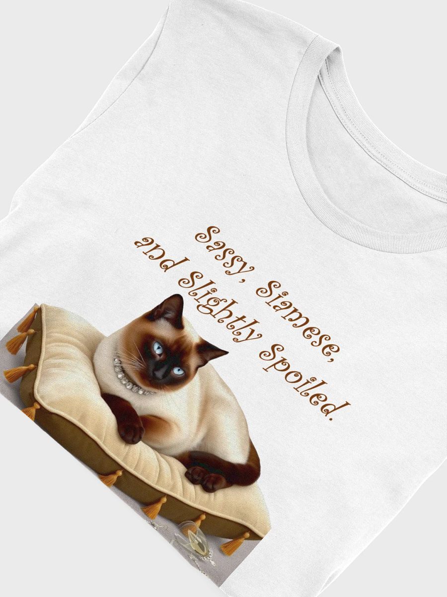Siamese Cat Elegance T-Shirt product image (14)