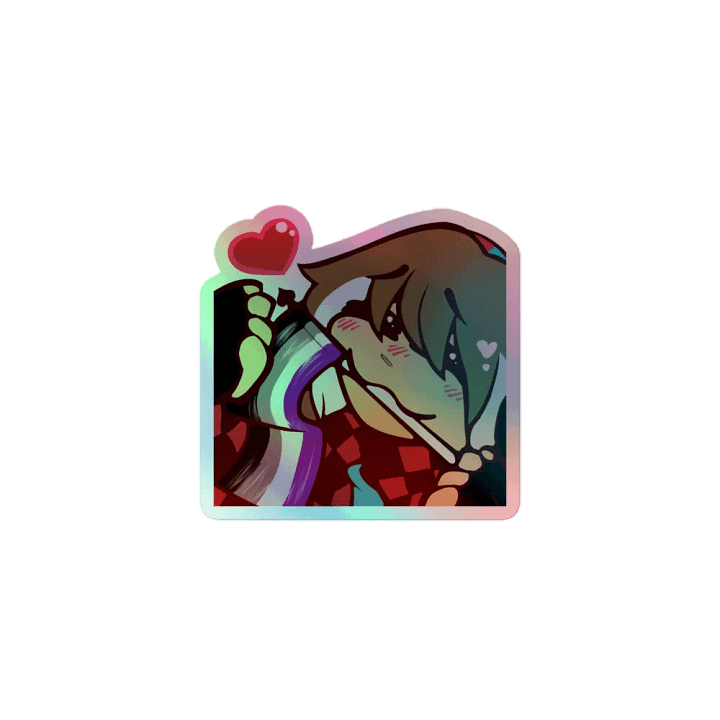 wolfie ace love sticker product image (1)