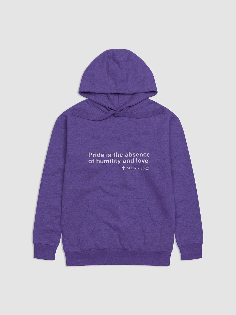 A Christian Sweatshirt to prompt spiritual conversations: What does the Bible say about Pride? product image (32)