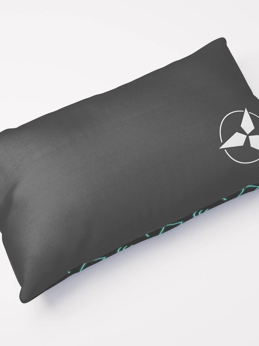 ESP Card Pattern Half-Print Solid Back Pillow—Minty Edition product image (11)