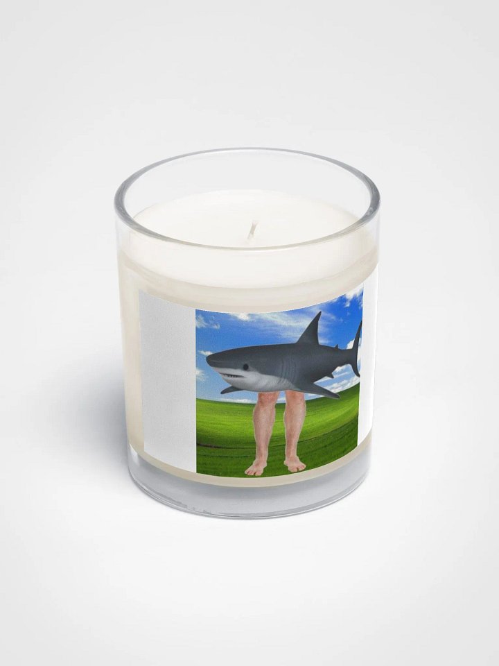 Shark Religion Funny Candle product image (2)