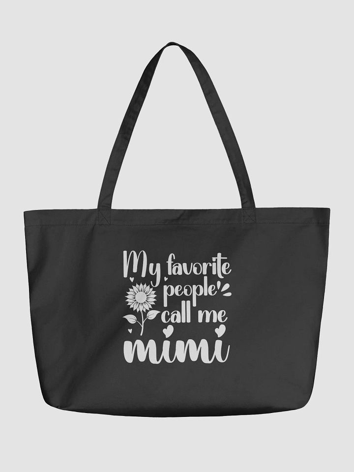 My Favorite People Call Me Mimi, Grandma Eco Tote Bag product image (1)