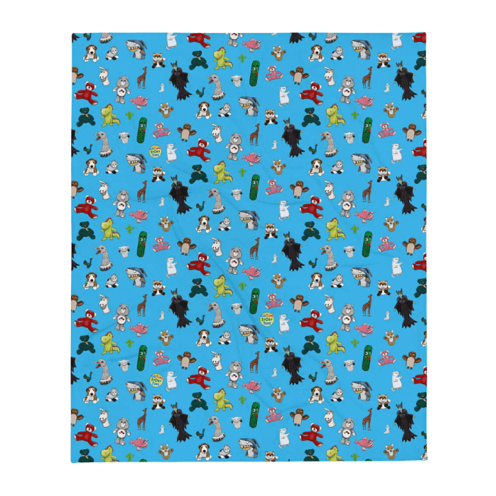 Blue KidTime StoryTime Family Blanket product image (1)
