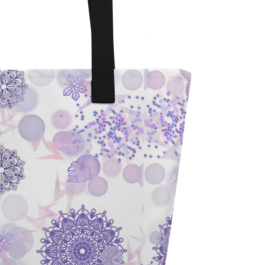Lilac Mandala Tote Bag product image (3)