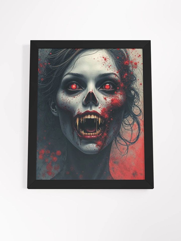 Ghastly Gaze Framed Print product image (2)