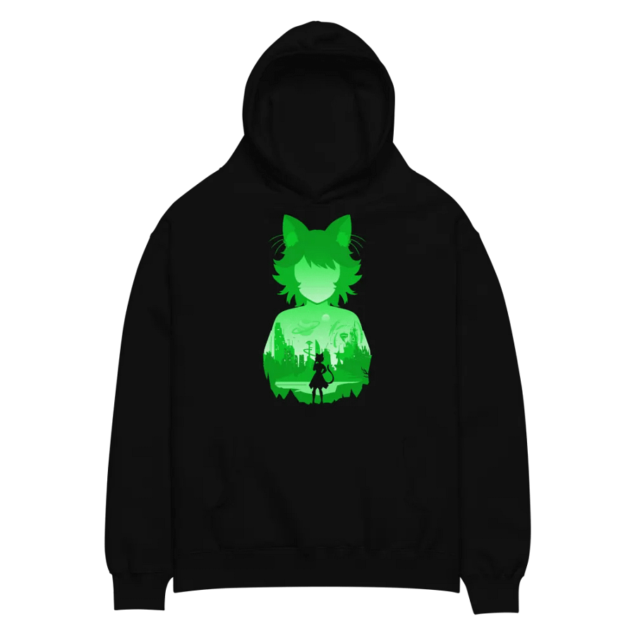 Cyber Kitty (Unisex Oversized Hoodie) product image (3)