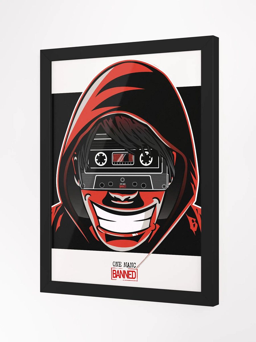 Cassette Face Framed Artwork product image (11)