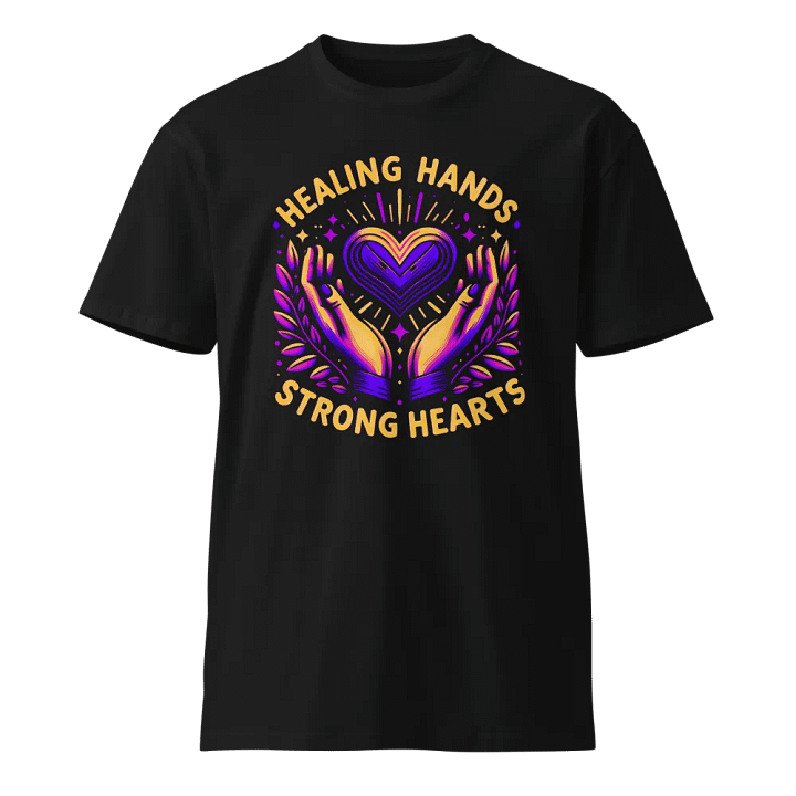 strong hearts ,healing hands t-shirt product image (1)