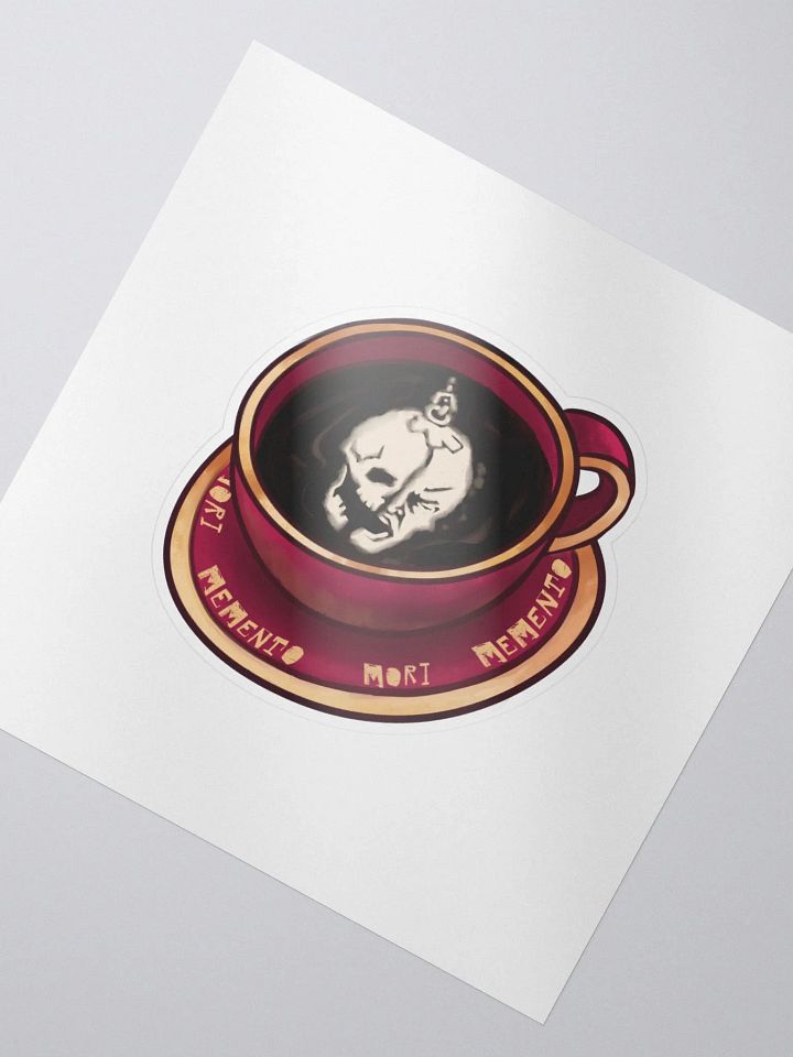 Casual Mori Enjoyer Mug Sticker product image (2)