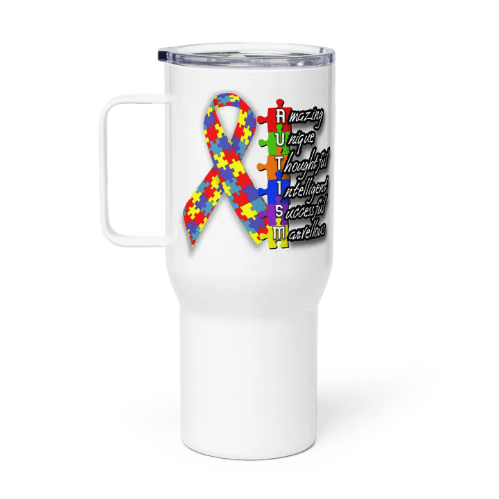 Autism Awareness - Travel Mug w/ Handle product image (1)