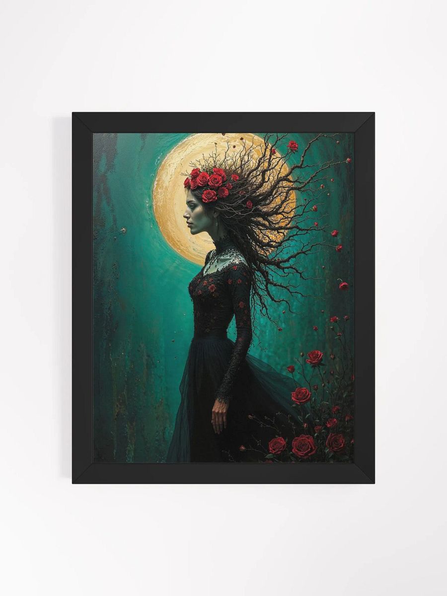 Gothic Rose Framed Print product image (6)