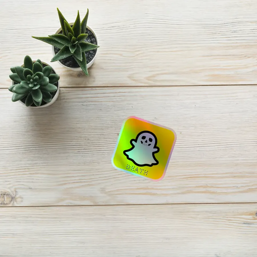 Snap Death Holo Sticker product image (10)