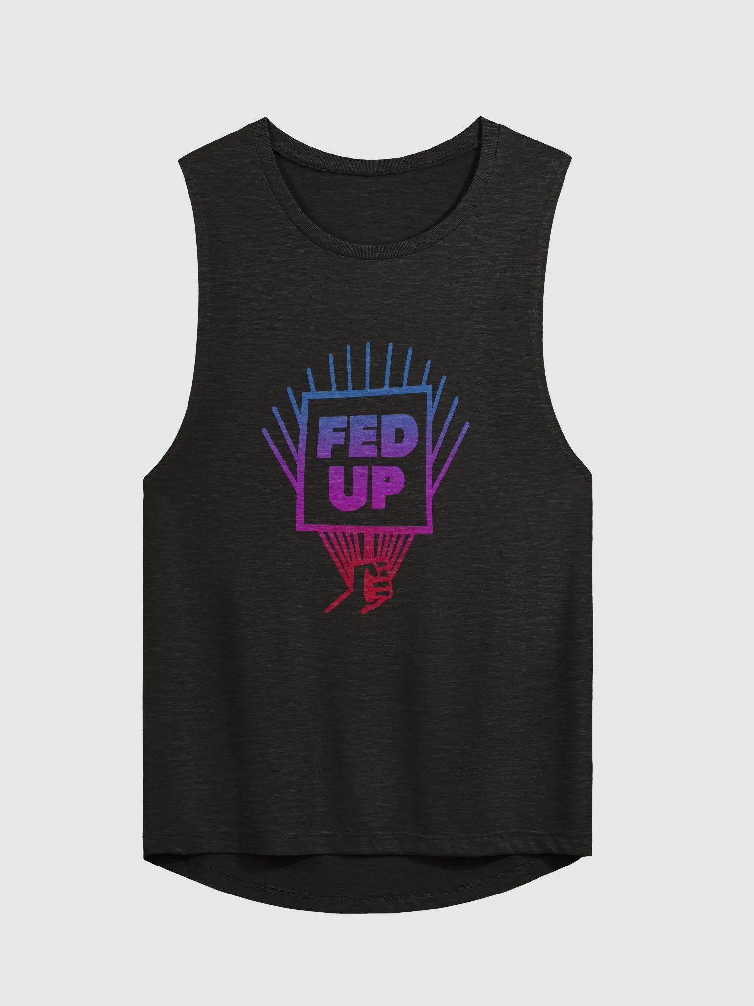 Fed-Up Women's Cut Tank Top product image (1)