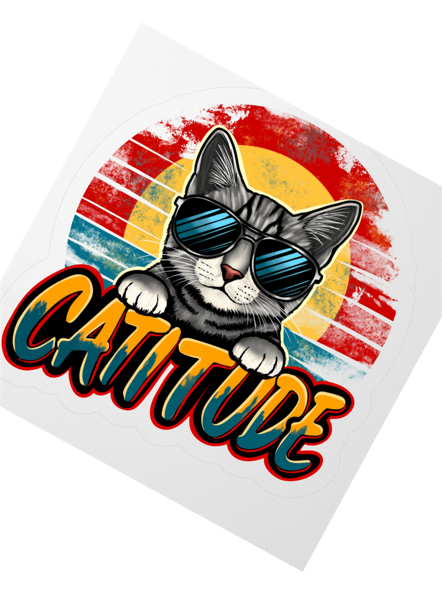 Catitude Sticker product image (2)