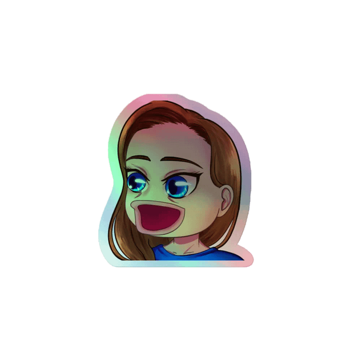 BraggPoggers Holographic Sticker product image (1)