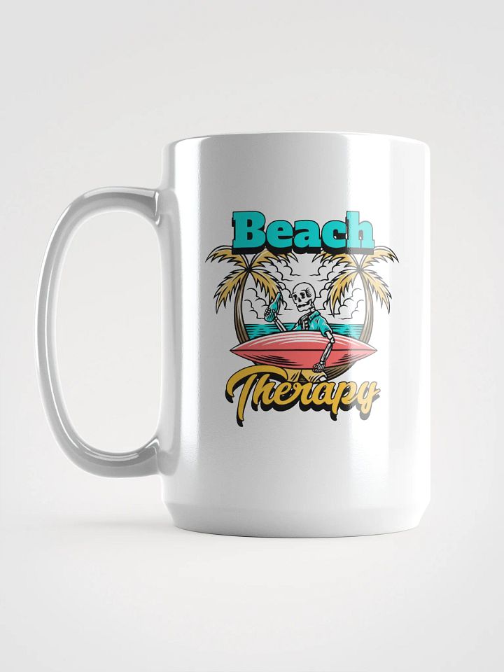 Beach Therapy – Skeleton Surf Mug product image (1)