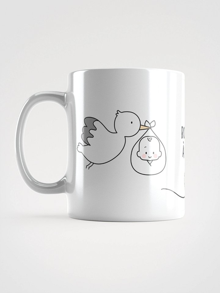 Mug Blanc - Un Bonheur à Venir - Cigogne Annonce Naissance - Cadeau Original product image (2)