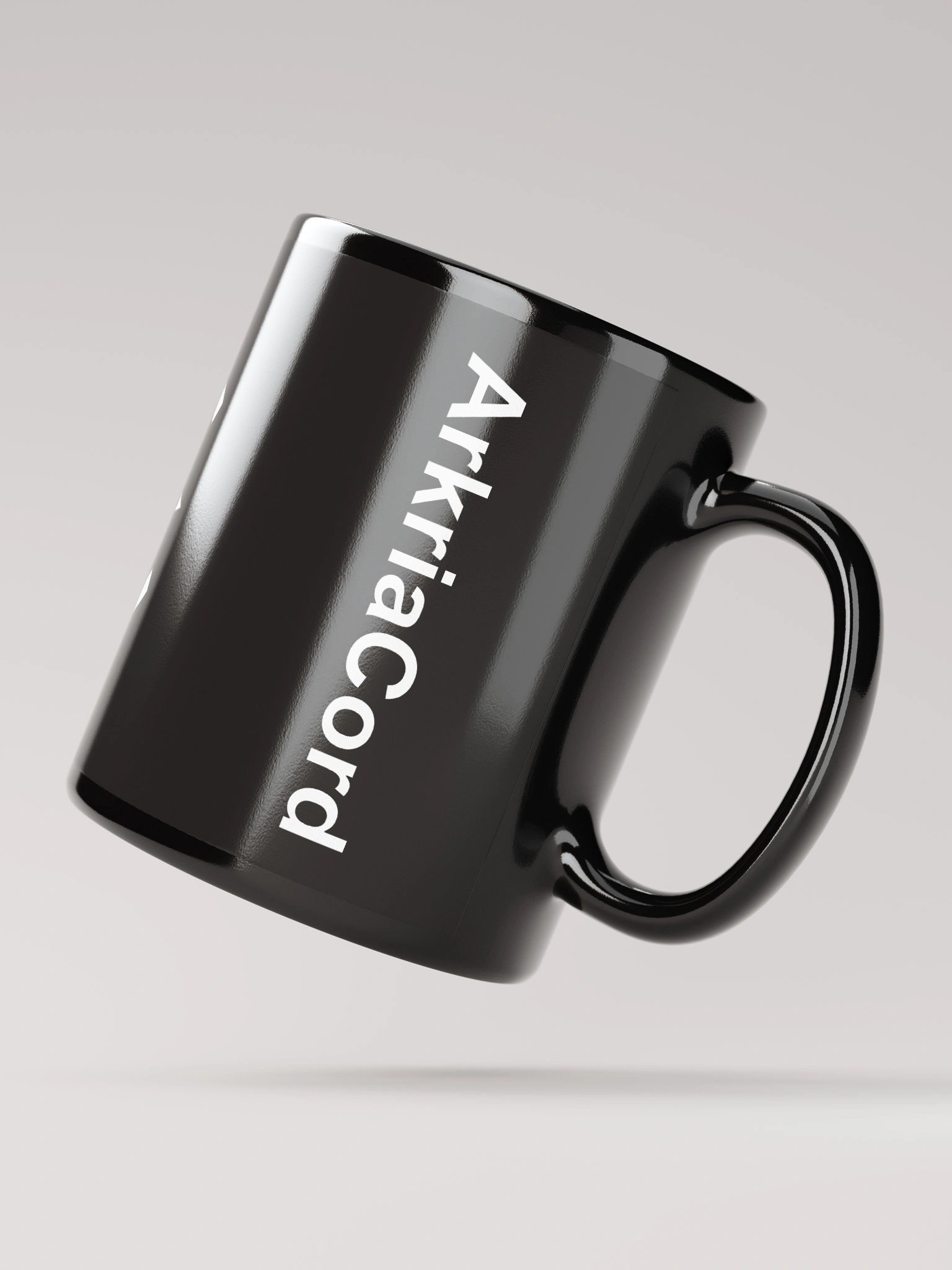 ArkriaCord Black Glossy Mug product image (2)