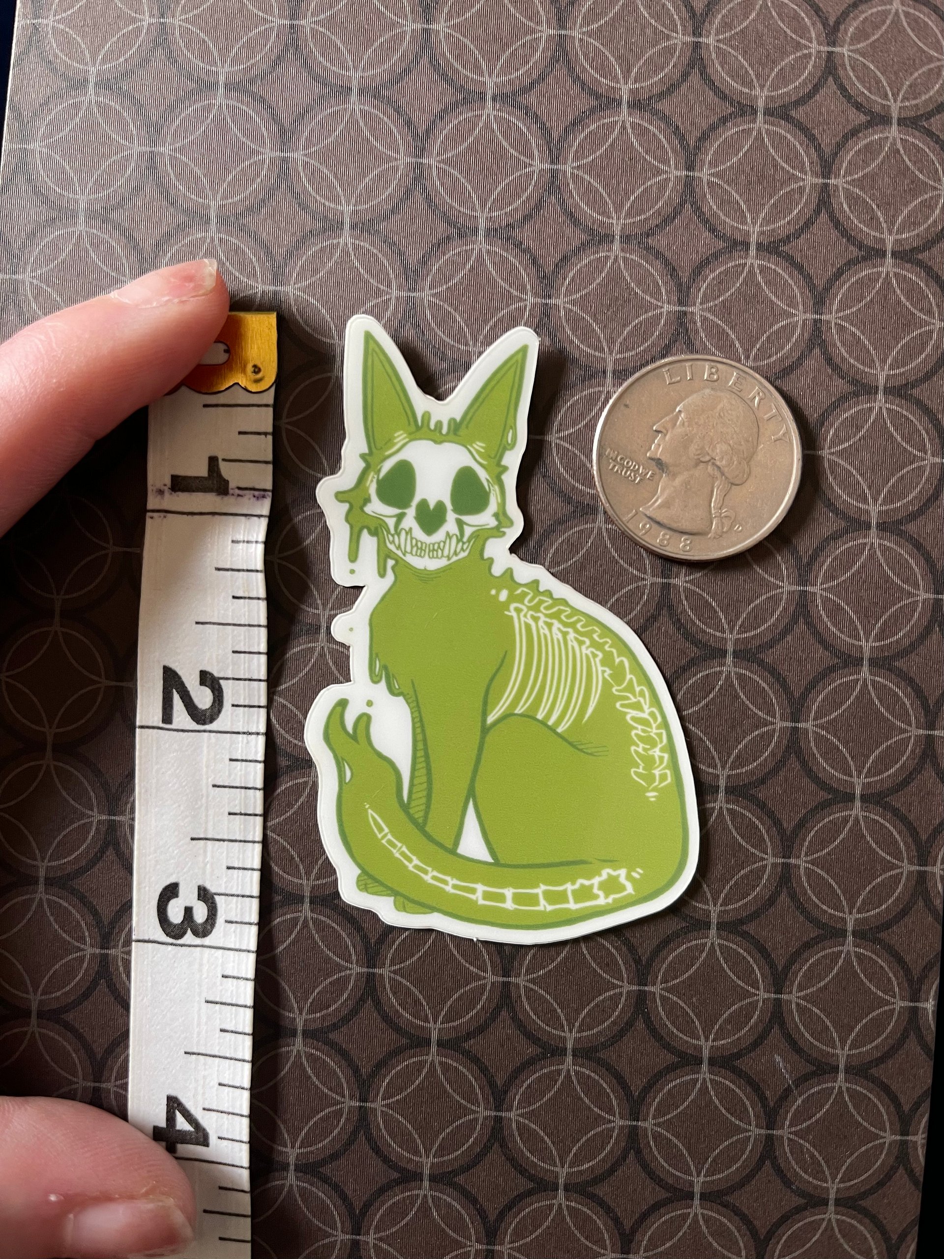 Goopie Glow-in-the-Dark Vinyl Sticker product image (2)