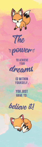 Positive Quote Bookmark product image (1)