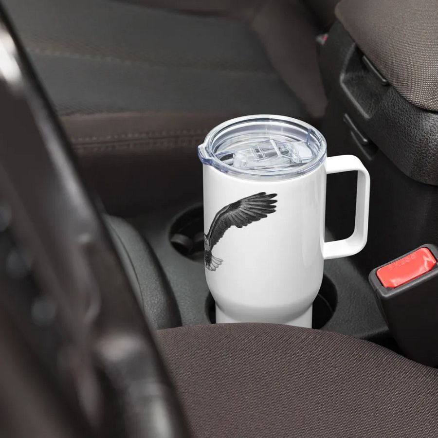 Eagle Drawing Travel Cup product image (7)