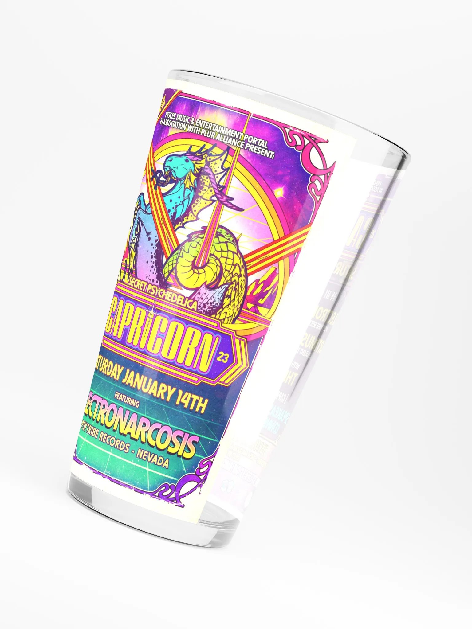Capricorn 2023 Shaker Pint Glass product image (4)
