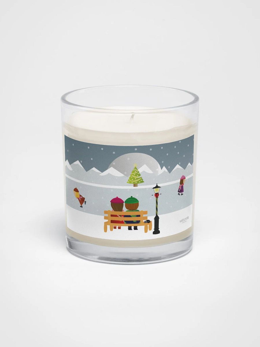 Soy Wax Candle - Couple on christmas night product image (1)
