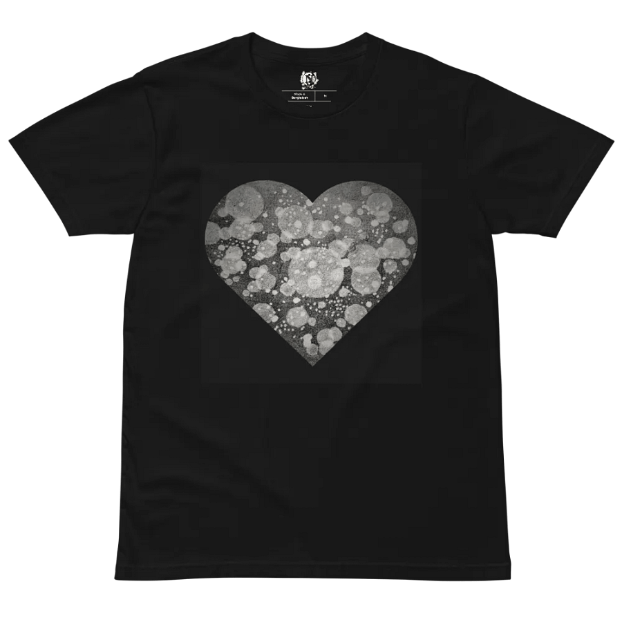 Nashīnasu - Light Particles Heart T-Shirt product image (2)