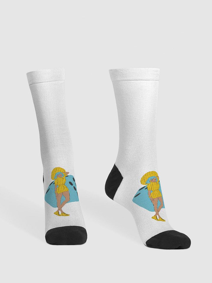 DiceGirl Sustainable Crew Socks product image (2)