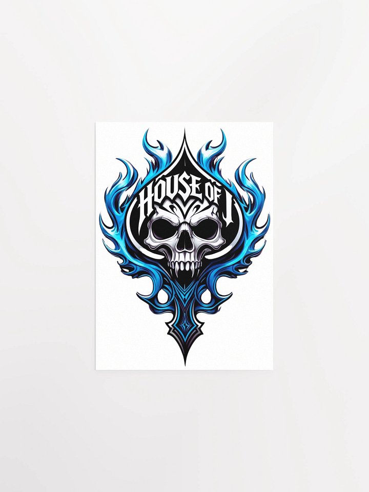 House of J Logo Poster (Light) product image (2)