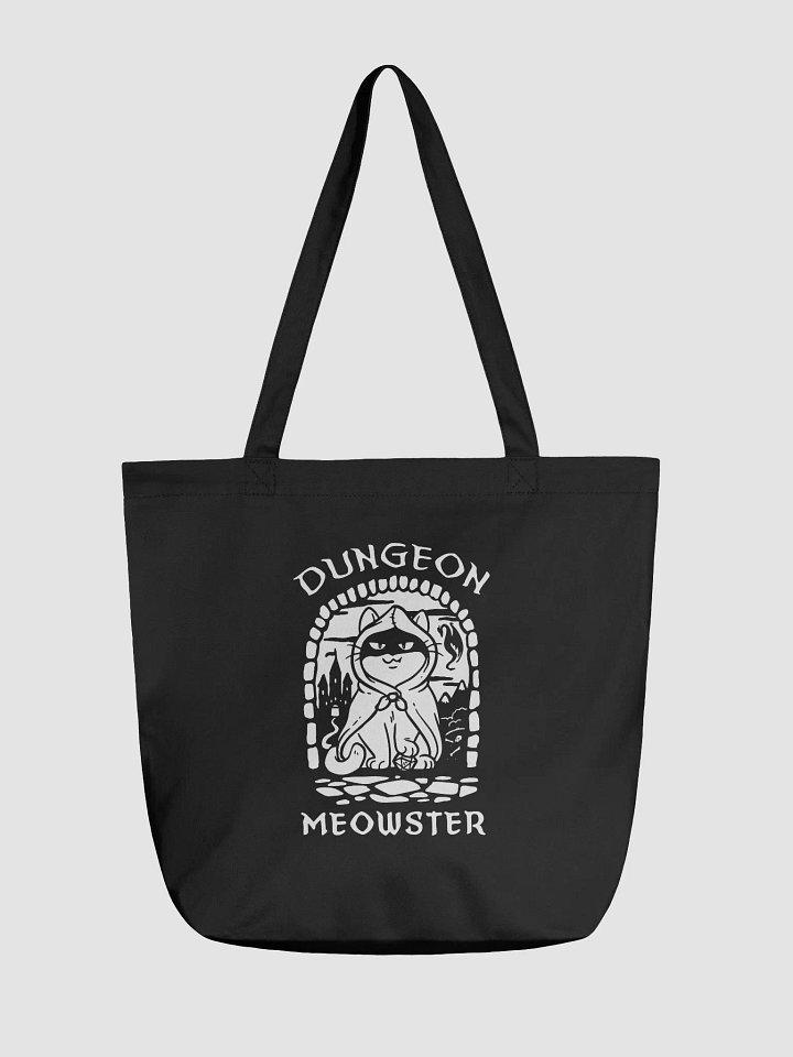Dungeon Meowster Tote Bag | 16x14.5×5 product image (1)