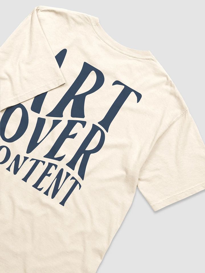 Art Over Content - T-shirt product image (2)