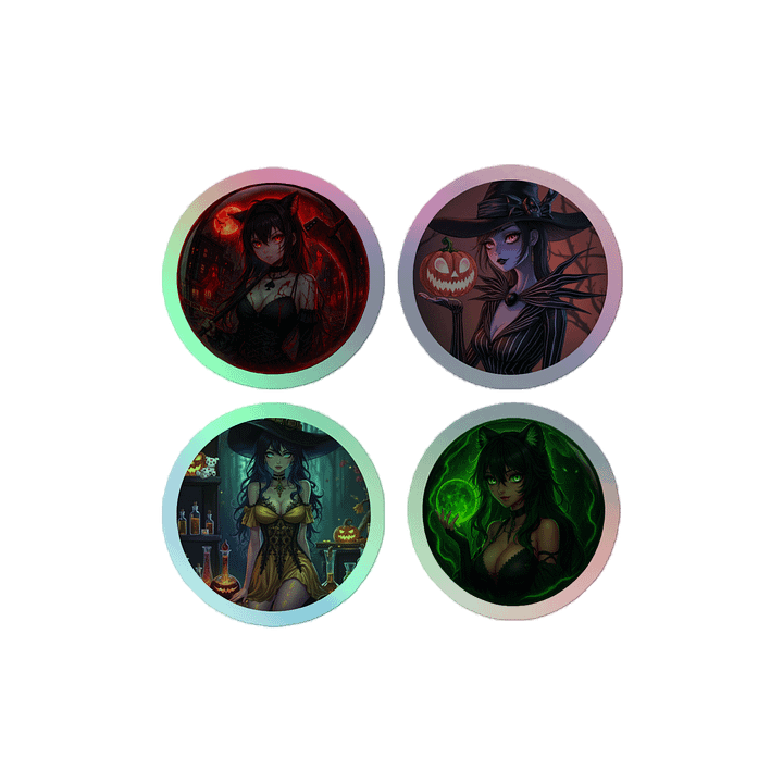 Holographic Halloween Sticker Sheet product image (1)