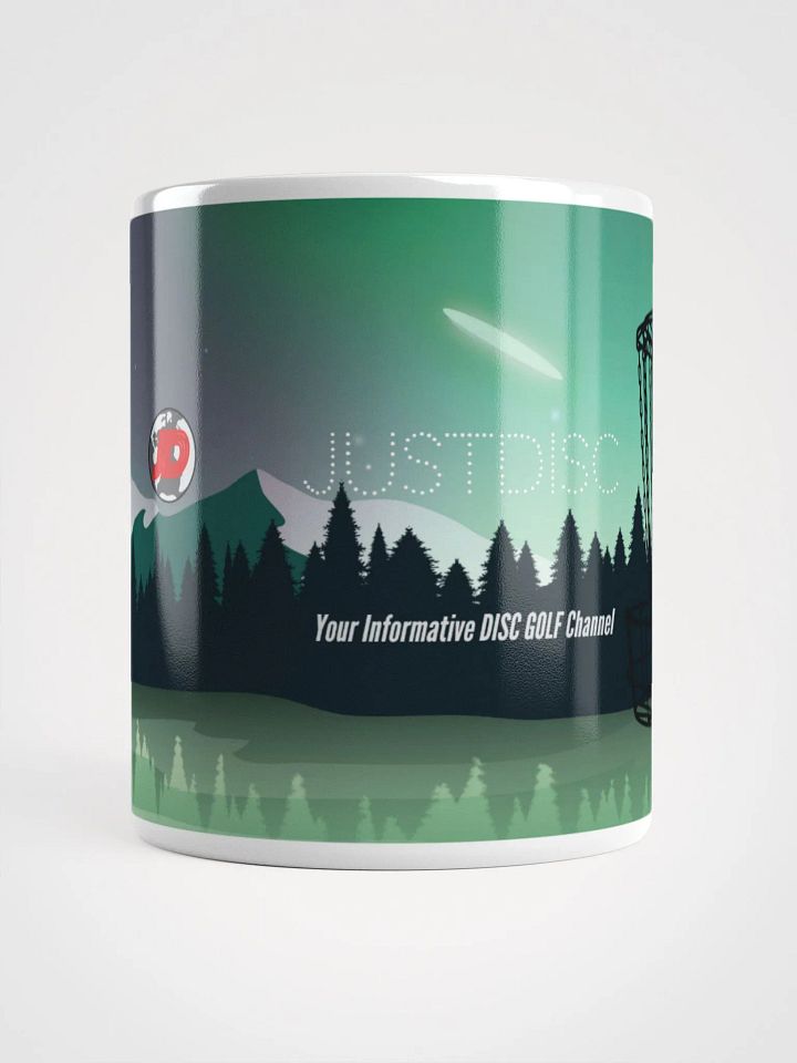 JustDisc Logo 2 - White Glossy Mug (11oz, 15oz) product image (1)