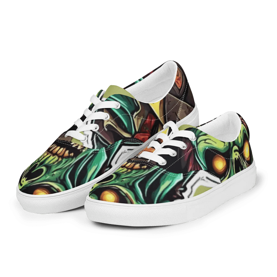 Undead Elegance Men's Canvas Shoes product image (9)