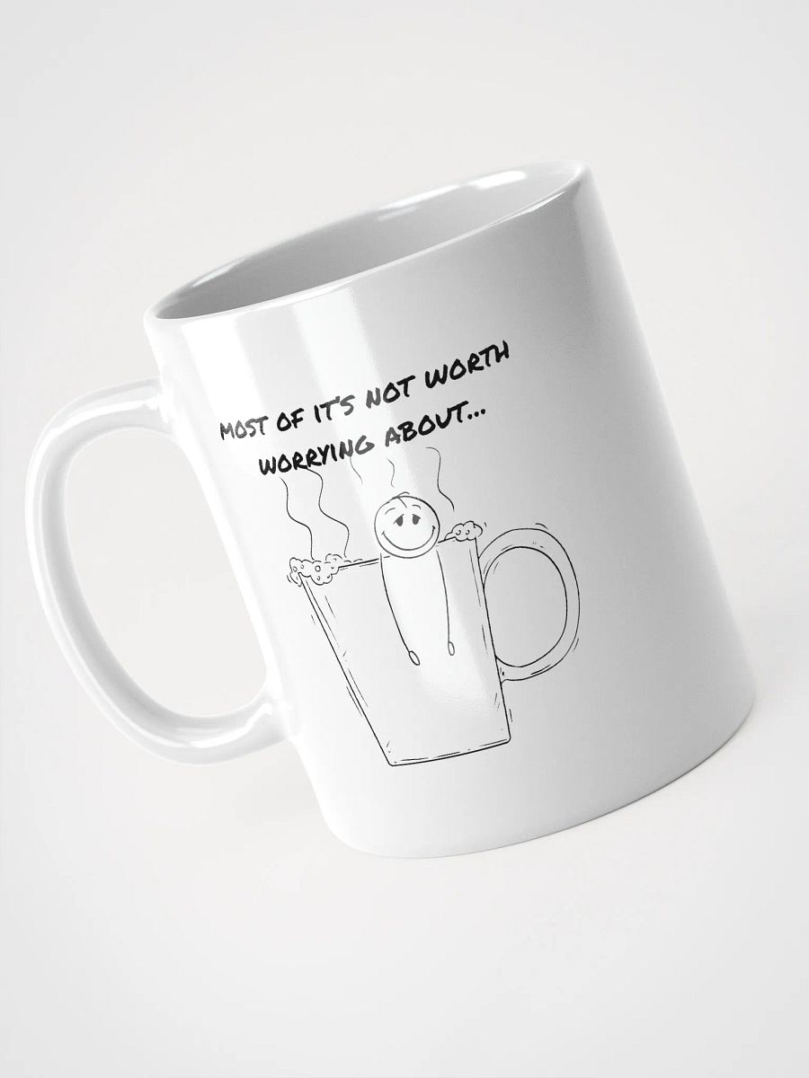 “Not Worth Worrying About” Mug product image (9)
