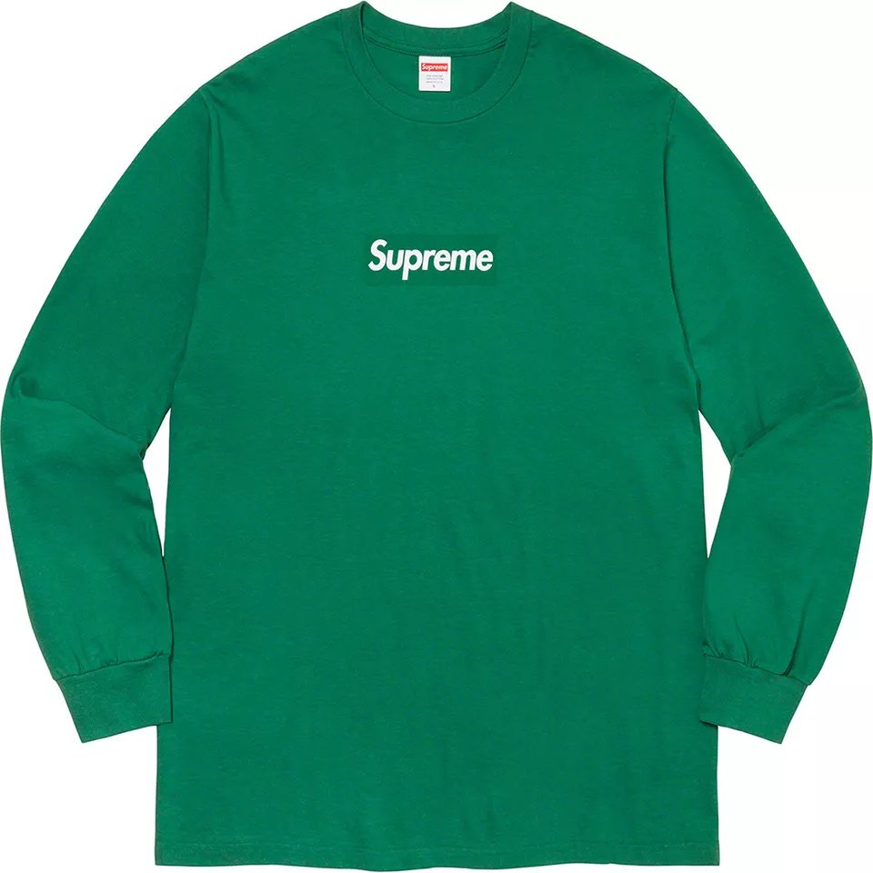 BRAND NEW Supreme Box Logo T-Shirt Fall Winter 2023 White T-Shirt with a Green Camo Logo 100% Authentic. Still sealed in the original bag. Size Medium Mens Buy from a Trusted Top Seller. Ships Fast product image (2)