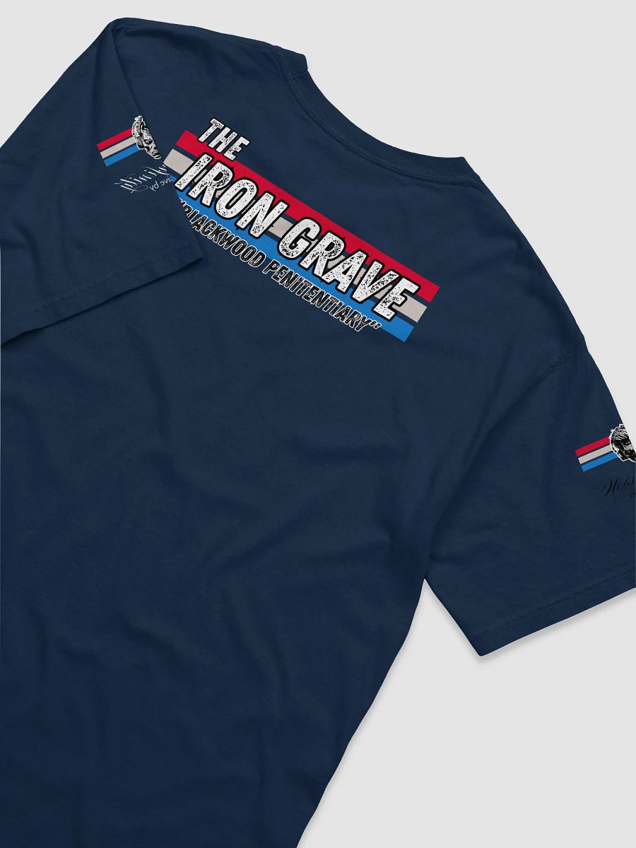 The Iron Grave - Blackwood Penitentiary - Post - White Logo T-Shirt product image (52)