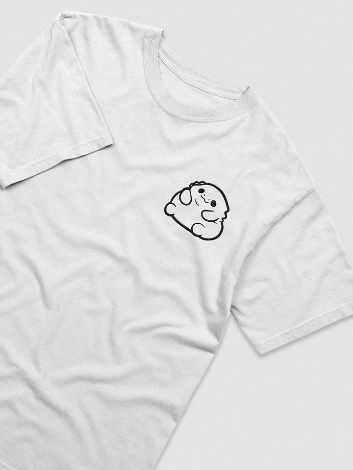 SITTING CHONKY - T-Shirt Black Embroidery product image (1)