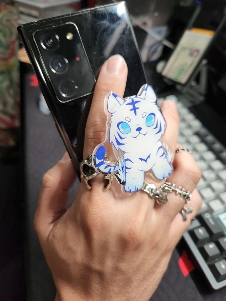 WoWoKo - Guardian Beast White Tiger - Phone Grip product image (2)