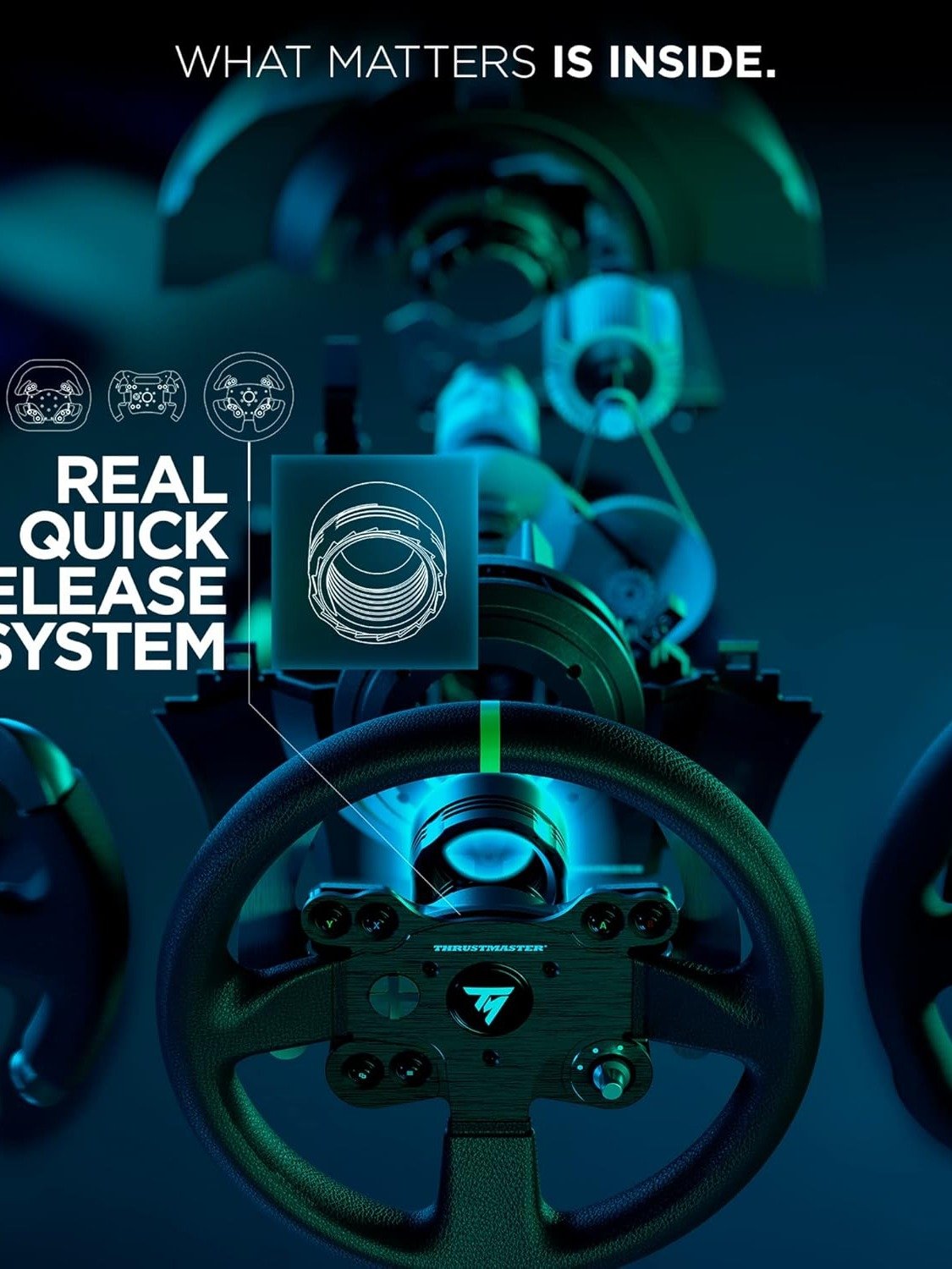 Thrustmaster TX RW Leather Edition | Racing Game Wheel |Force Feedback | PC/Xbox 13% off product image (8)