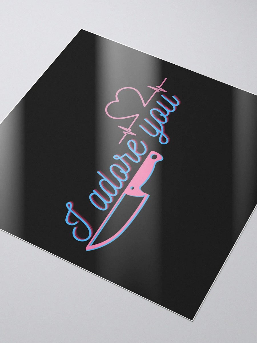I adore you Sticker product image (3)