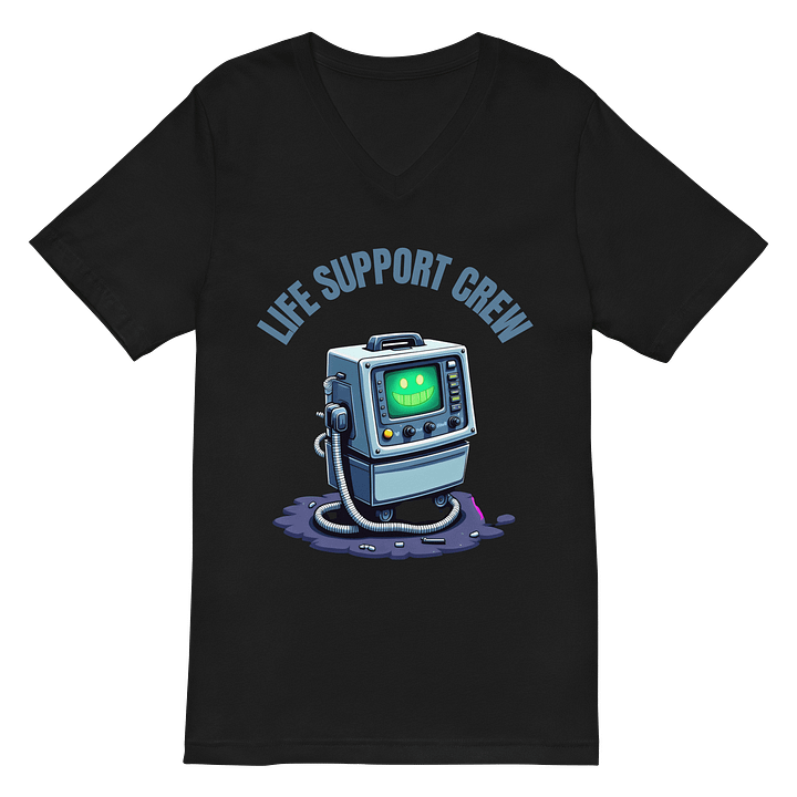 Smiling Life Support Crew V-Neck Tee product image (3)