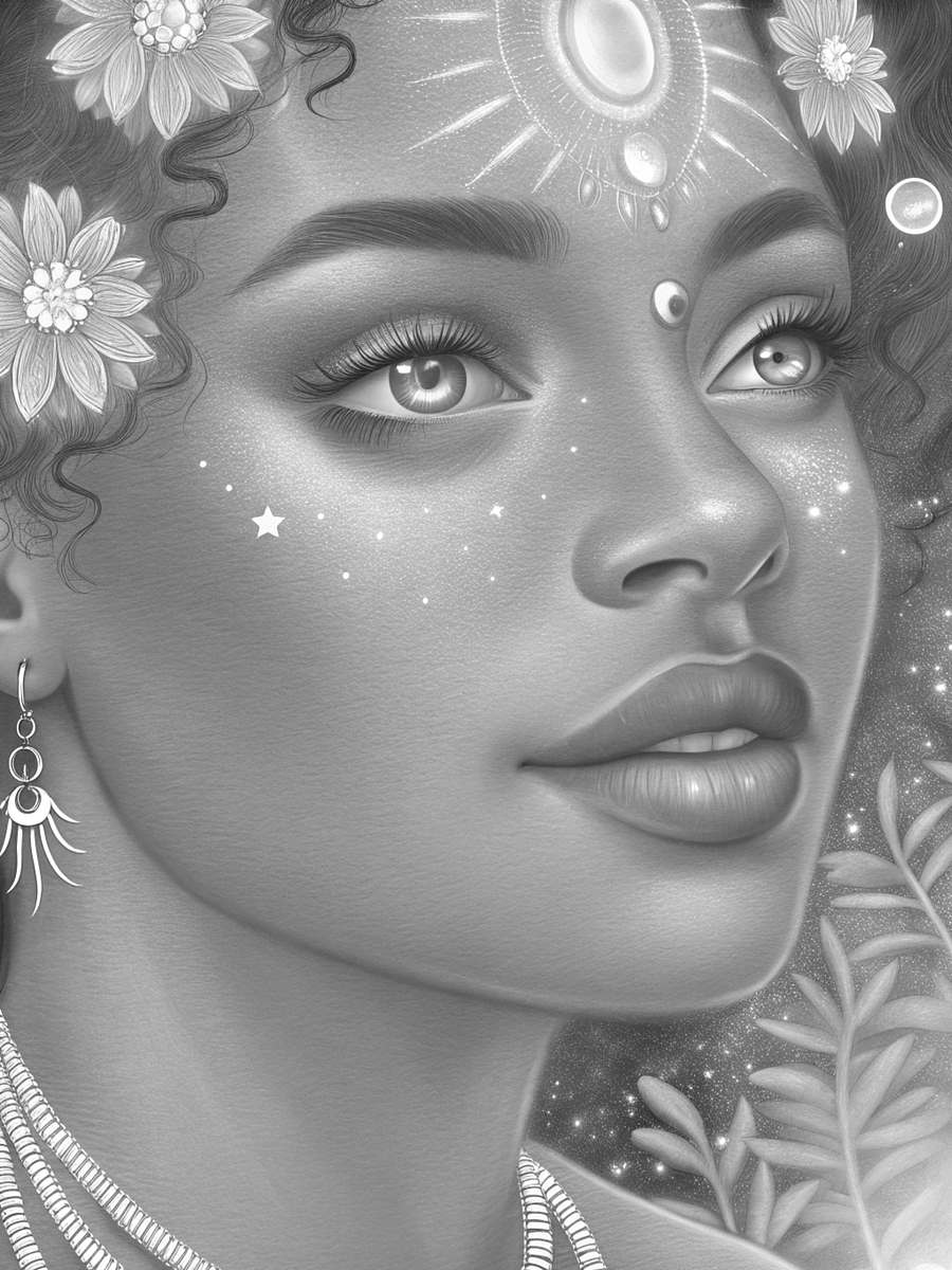Grace and Strength The Beauty of African Women in Art -Devine Healer Goddess product image (5)
