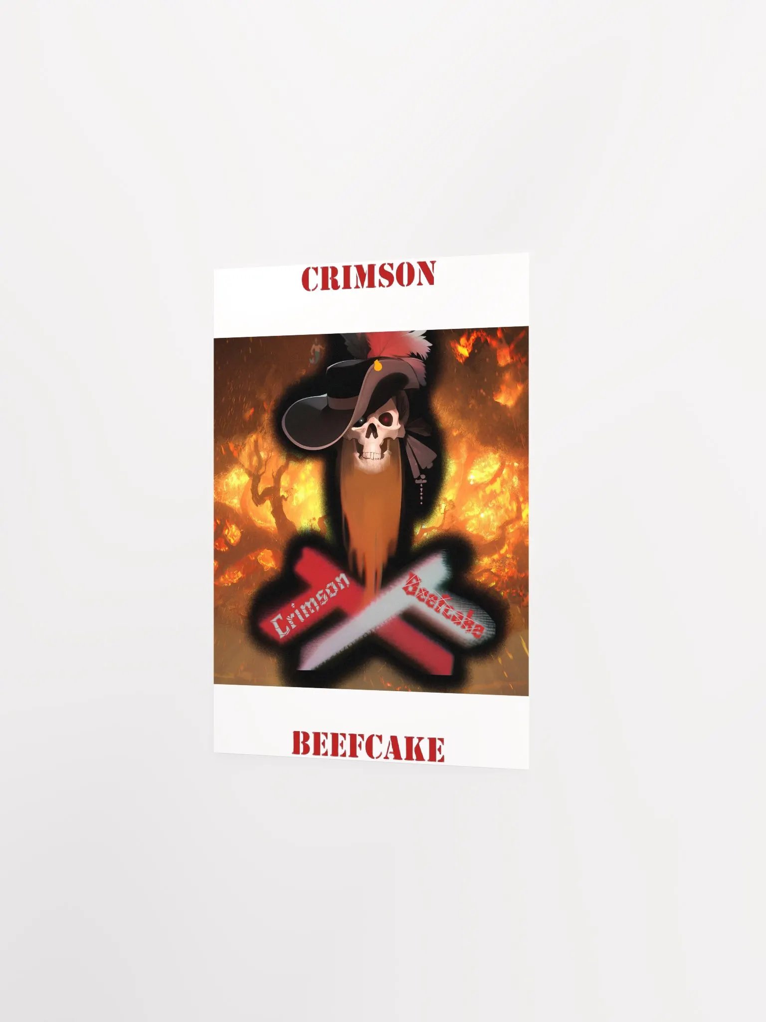 CrimsonBeefPoster (Unframed Rectangles) product image (12)